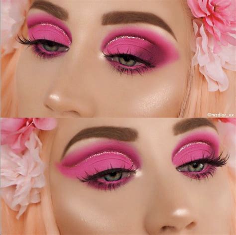 maquillaje rosa - rosa selvagem